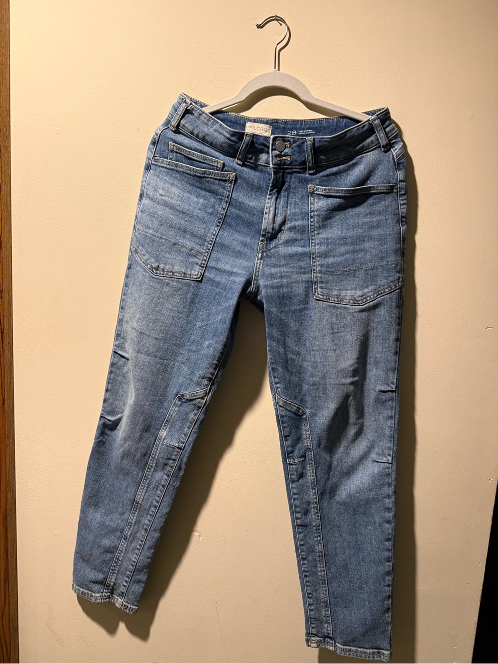 Pilcro Wanderer Mid Rise Relaxed Jeans